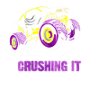 Non-Binary Pride Flag Monster Truck