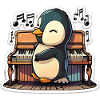 Piano-Pinguin