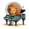 Musical Lion