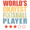 Retro Table Soccer Vintage World's Okayest Foosbal
