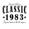 Millésime 1983 Classiques
