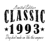 Birthday 1993 Classical since 1993