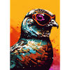Quail with Sunglasses
