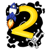 2 Birthday Boy Astronaut - deux ans