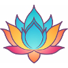 Farbiger Lotus