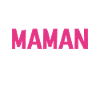 Super Maman Fleurs Rose