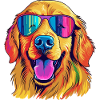 Vibrant Sunglass Pup