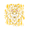 Lion's Head Strength Majestic Danger