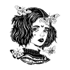 Fille gothique