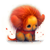 Animal lion fantasy et mignon
