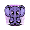 Mignon bébé éléphant