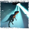 UFO meets dinosaur