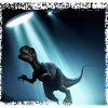 UFO meets dinosaur