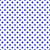 Tupfen weiß und blau