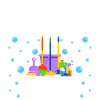 Crazy Cleaning Lady
