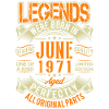 1971 Juin Birthday Legend