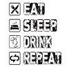 Eat Sleep Drink Repeat