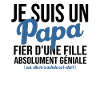 Papa fier fille cadeau