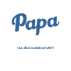 Papa fier fille cadeau