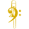 Trombone, clef, tromboniste, clef basse