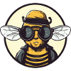 Bee Sunglasses Brummer Honey Bee