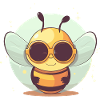 Bee Sunglasses Brummer Honey Bee
