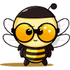 Bee Sunglasses Brummer Honey Bee