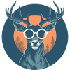 Deer Sunglasses Deer Red Deer