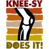 Knee-sy does it!