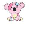 Kawaii Gothique Koala Pastel Goth