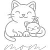 Cat mom