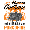 Porcupine Costume Humain Halloween
