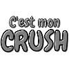 C'est mon crush, crush, béguin