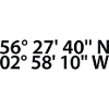 Dundee coordinates