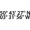Exeter coordinates