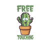 Cartoon Funny Cactus