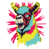 Horreur Effrayant Zombie Alpaga