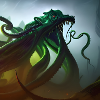Cthulhu Big Dark mit Tentakeln