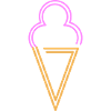 Neon Ice Cream