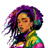 Femme cosmos