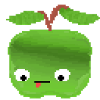 Funny apple