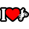 I Heart Motocross Jump