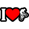 Ich liebe Radfahren