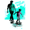 Father and Son Skateboard Gift