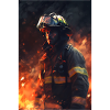 Firefighter Fire