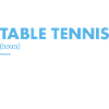 Sport Definition Table Tennis