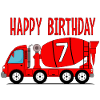 Bétonnière Joyeux anniversaire 7