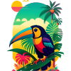 Sundown with Tucan