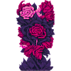 Flowers (purple, red, pink)