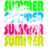 Palmen im Sommer
